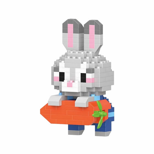 Judy Hopps With Carrot Mini Lego