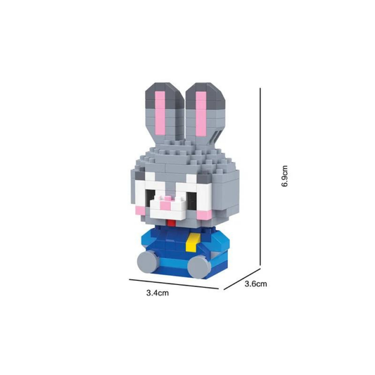 Judy Hopps Mini Funkie Lego