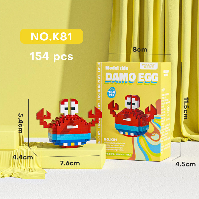 Mr. Krabs Mini Egg Lego